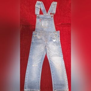 toddler girls Levi's overalls